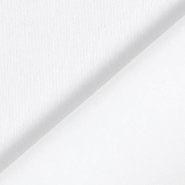 Baumwolljersey Medium Uni – weiss | Reststück 100cm