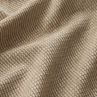 Polsterstoff Cordoptik Wellen – dunkelbeige, 