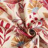 Dekostoff Halbpanama Flora – natur/beere,  thumbnail number 3