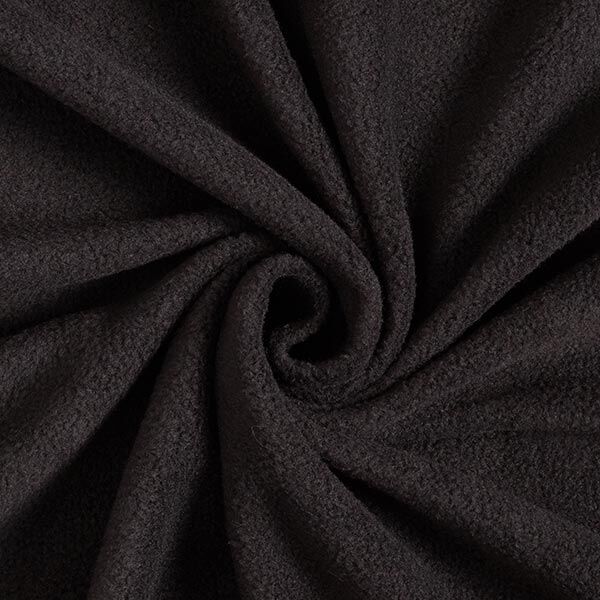 Antipilling Fleece – schwarz | Reststück 50cm