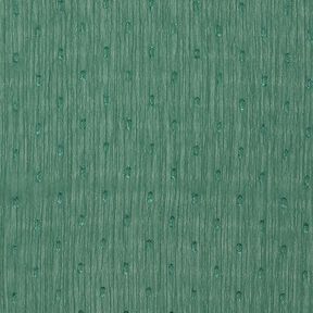 Chiffon Dobby Metallic Nadelstreifen – tannengrün/silber metallic, 