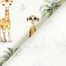 Baumwolljersey Baby Jungeltiere Digitaldruck – wollweiss,  thumbnail number 4
