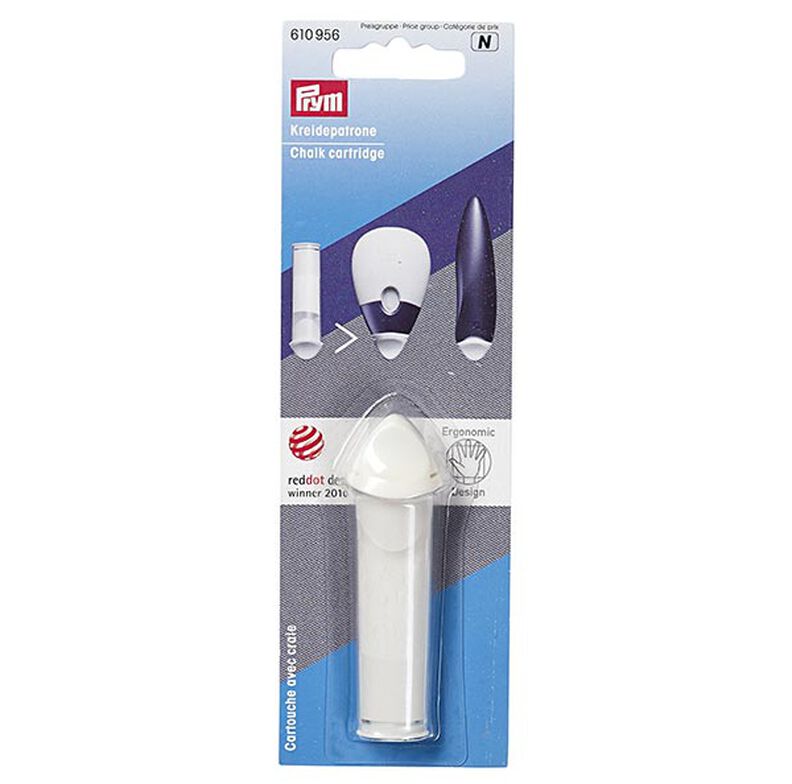 Ersatz-Kreidepatrone | Prym – weiss,  image number 1
