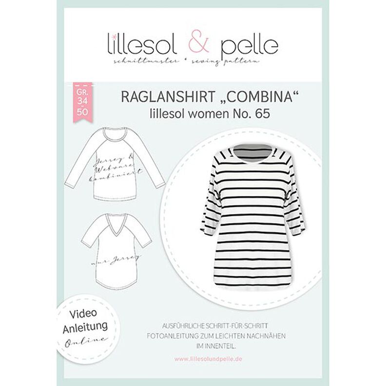 Raglanshirt Combina | Lillesol & Pelle No. 65 | 34-50,  image number 1