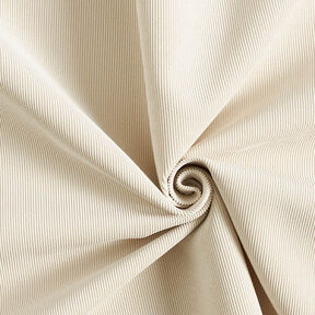 Polsterstoff Babycord – wollweiss, 