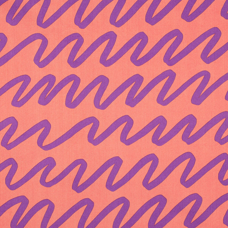 Baumwollpopeline Making Waves | Nerida Hansen – koralle,  image number 1