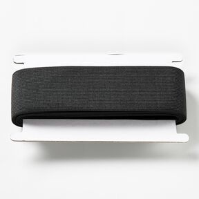 Glattes Gummiband [3 m | 50 mm] – schwarz, 