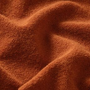 Frotteestoff Stretch Uni – terracotta, 