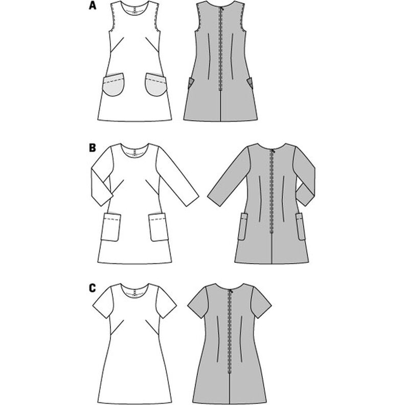 Kleid | Burda 6721 | 34-44,  image number 4