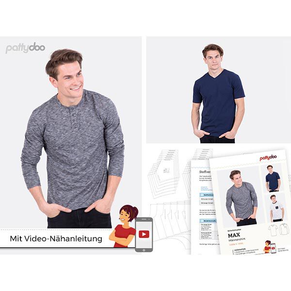 T-Shirt Max | Pattydoo | S-XXXL,  image number 1