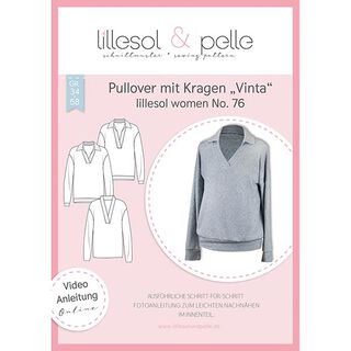 Pullover mit Kragen Vinta | Lillesol & Pelle No. 76 | 34-58, 