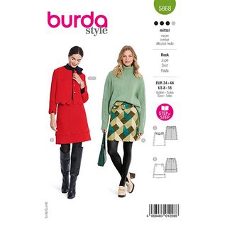 Rock | Burda 5868 | 34-44, 