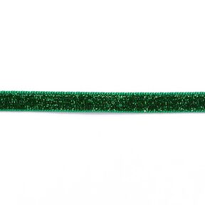 Samtband Metallic [10 mm] – tannengrün, 