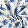 Alpenfleece Aquarell-Sterne – natur/indigo,  thumbnail number 3