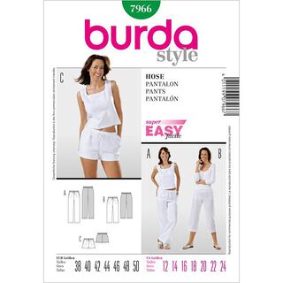 Hose | Burda 7966 | 38-50, 