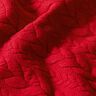 Jerseyjacquard Cloqué Zopfmuster – rot,  thumbnail number 2