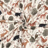 Sweatshirt angeraut Tiere im Wald Digitaldruck | Poppy Fabrics – wollweiss,  thumbnail number 3
