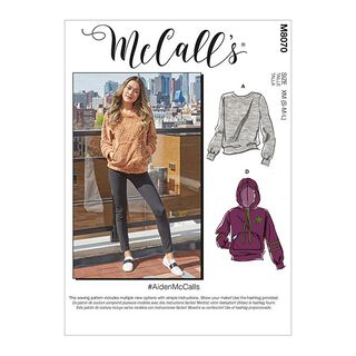 Kapuzenshirt | McCalls 8070 | XL-XXL, 