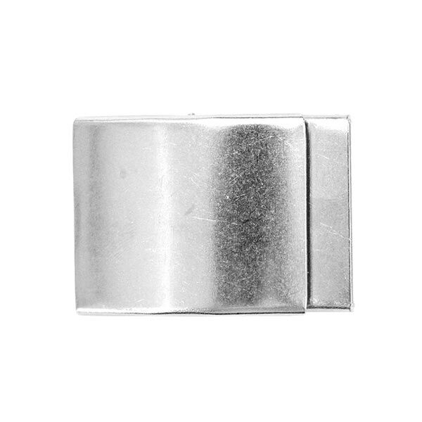 Metallschließe, 30 mm – silber