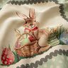Dekopanel Gobelin süßer Osterhase – hellbeige/hellmint,  thumbnail number 2