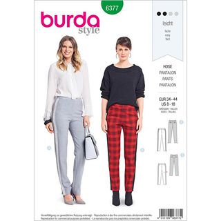 Hose | Burda 6377 | 34-44, 