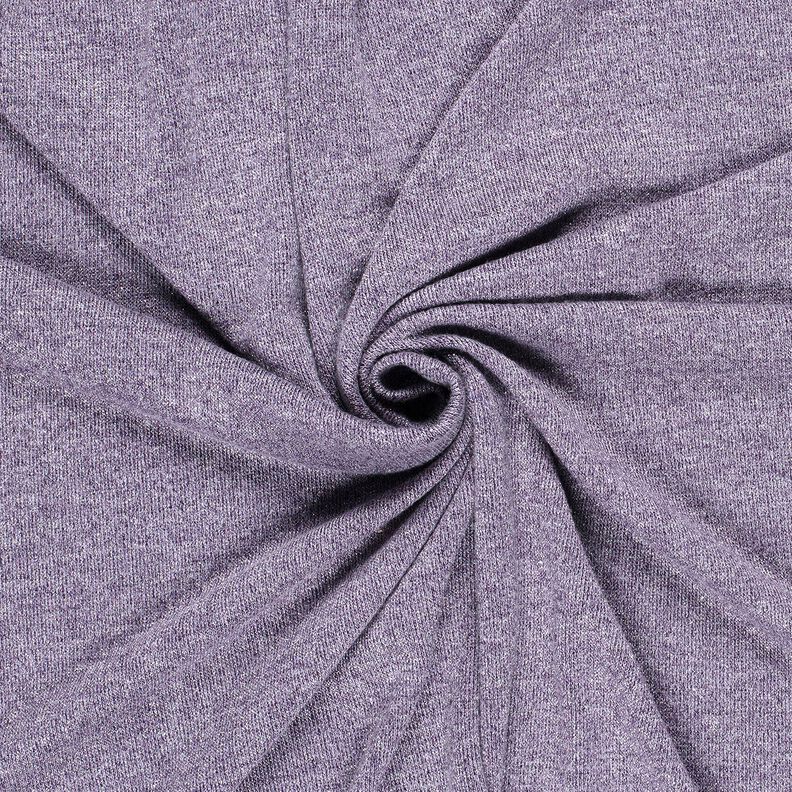 Glitzer-Strickstoff Melange – lavendel,  image number 3
