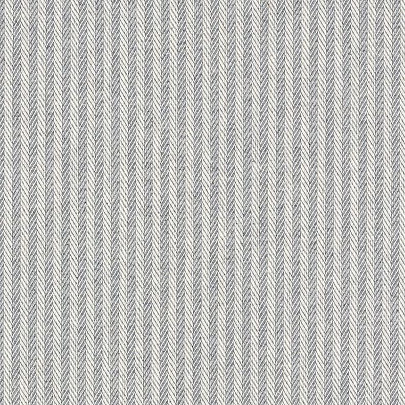 Möbelstoff Jacquard Streifen – hellgrau,  image number 1
