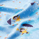 Baumwolljersey Regentag Digitaldruck | PETIT CITRON – babyblau – Muster,  thumbnail number 2