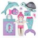 UNDERWATER TALES Cut & Sew Panel Stoff Meerjungfrau [ 80 x 155 cm ] | Kullaloo,  thumbnail number 2
