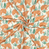 French Terry Sommersweat Aquarell-Bären Digitaldruck | Poppy Fabrics – wollweiss,  thumbnail number 3