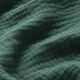 GOTS Dreilagiger Baumwoll-Musselin – dunkelgrün,  thumbnail number 3