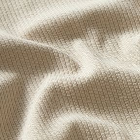 Rippenjersey feine 2-1-1-1 Rippen – natur, 