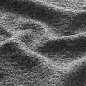 Mantelstrick Woll-Mix Melange – granit, 