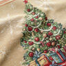 Dekopanel Gobelin Tannenbaum – karminrot/hellbeige,  thumbnail number 2