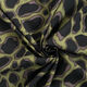 Viskosestoff Leomuster – khaki/schwarz,  thumbnail number 3