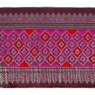 Jacquardborte Ikat - pink, 