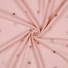 Musselin/ Doppel-Krinkel Gewebe Sonnen Foliendruck | Poppy Fabrics – hellaltrosa/pastellviolett,  thumbnail number 3