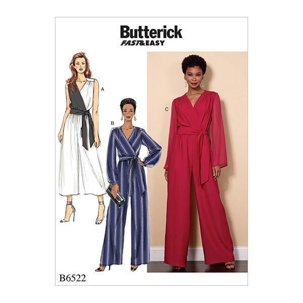 Plus-Size Jumpsuit | Katherine Tilton 6522 | 44-50