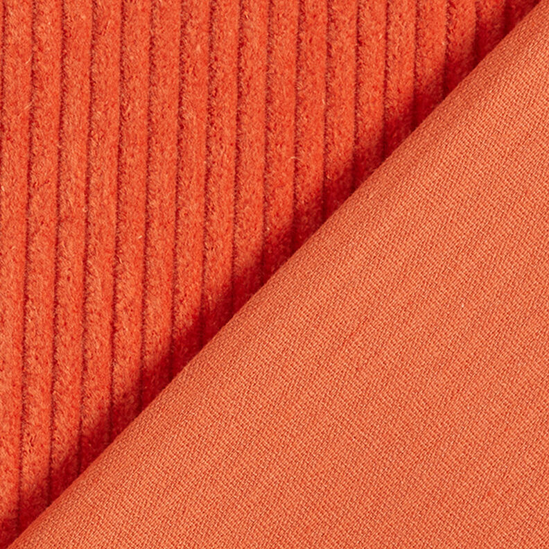 Breitcord vorgewaschen Uni – orange,  image number 3