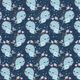 Baumwolljersey Wale & Herzen Digitaldruck – marineblau,  thumbnail number 1