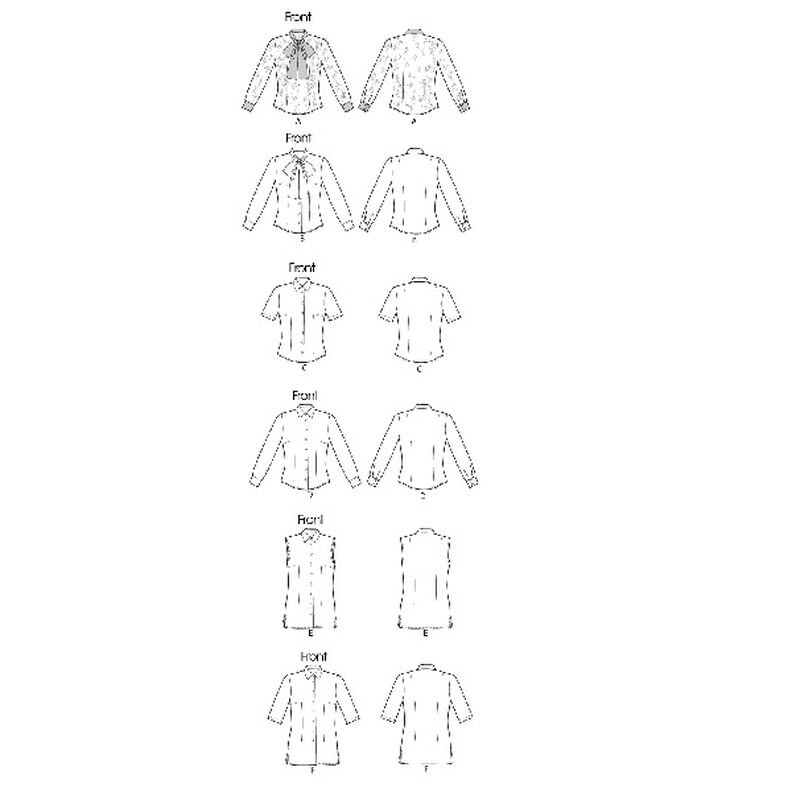Bluse | Vogue V8772,  image number 12