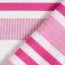 Viskosejersey gecrashed – weiss/pink,  thumbnail number 5