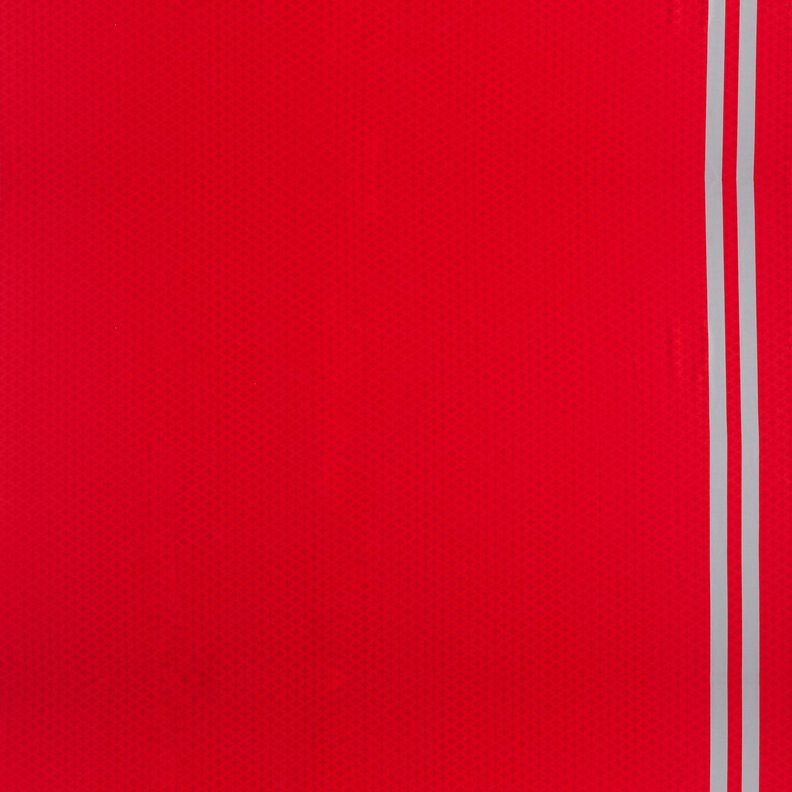 French Terry Sommersweat Bordürenstoff Einmal Notarzt sein – rot/silbergrau, image number 5