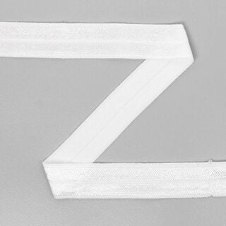 Elastisches Einfassband (Falzgummi) - weiss, 