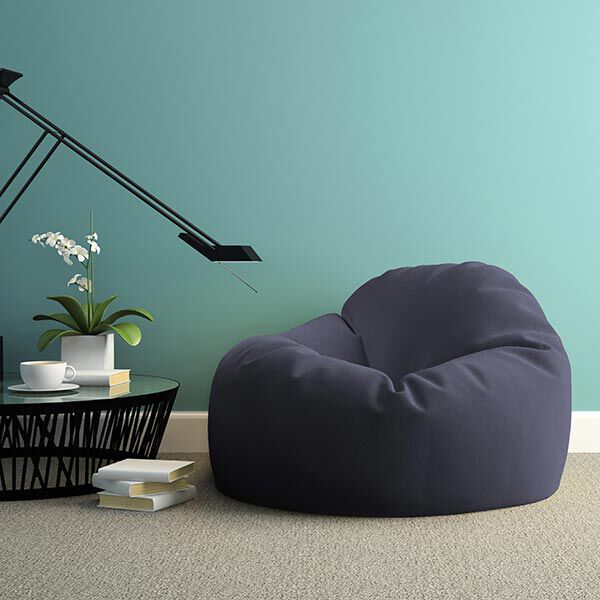 Outdoorstoff Panama Uni – marineblau | Reststück 50cm