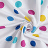 French Terry Sommersweat bunte Punkte – weiss | Reststück 50cm,  thumbnail number 4