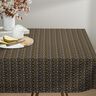 Baumwollstoff Cretonne rankende Blümchen – schwarz/currygelb,  thumbnail number 5