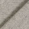 Dekostoff Halbpanama Rippenstruktur recycelte Baumwolle – schiefergrau/weiss,  thumbnail number 3