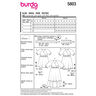 Kleid | Burda 5803 | 34-48,  thumbnail number 12