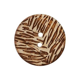 Kokosknopf 2-Loch  – beige, 